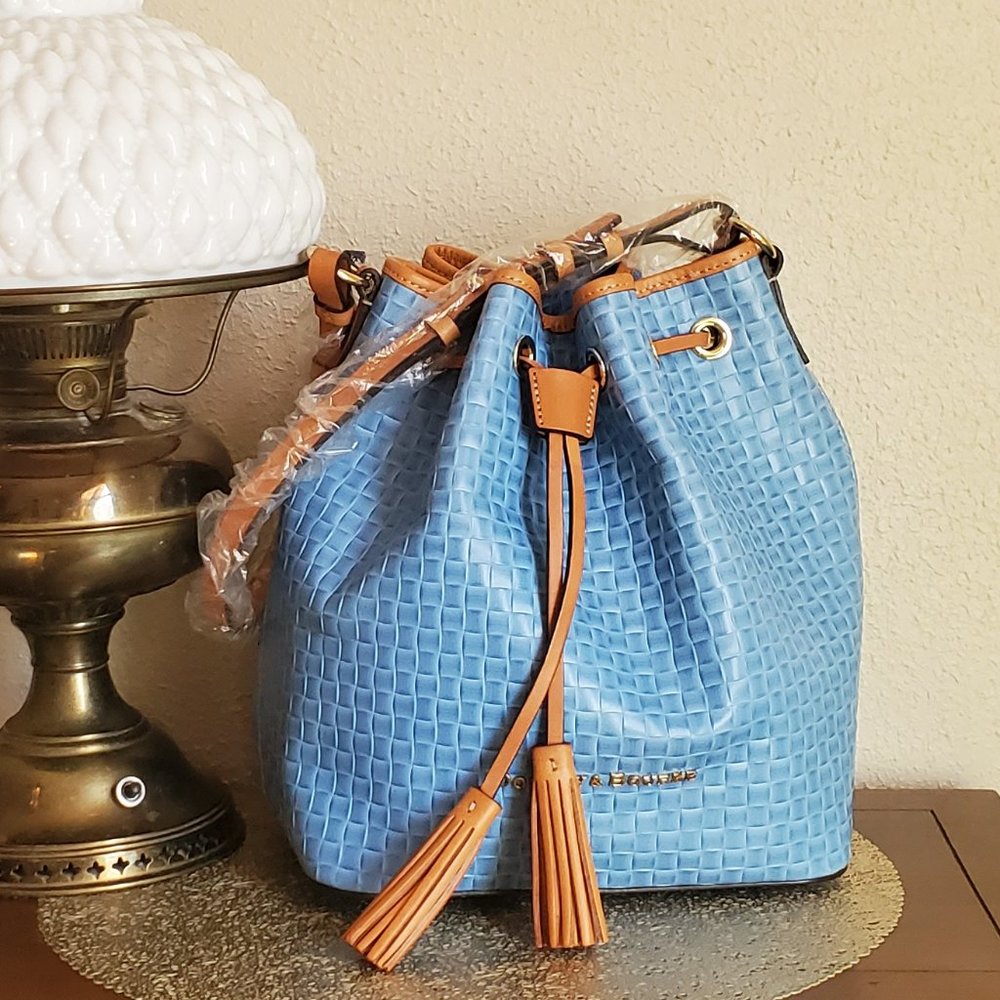 Dooney&Bourke NWT Woven Claremont Drawstring